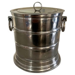 Silver Plate Ice Bucket with Handles