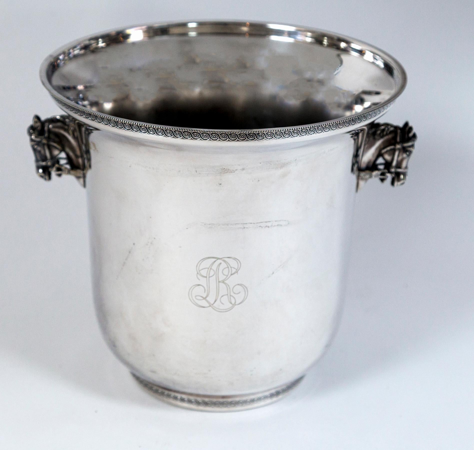 french enamel champagne bucket