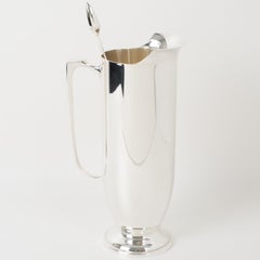 Silver Plate Martini or Cocktail Pitcher Barware by Towle for William Adams