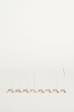 Silver Plate Mice Appetizer Pick Set of Eight
