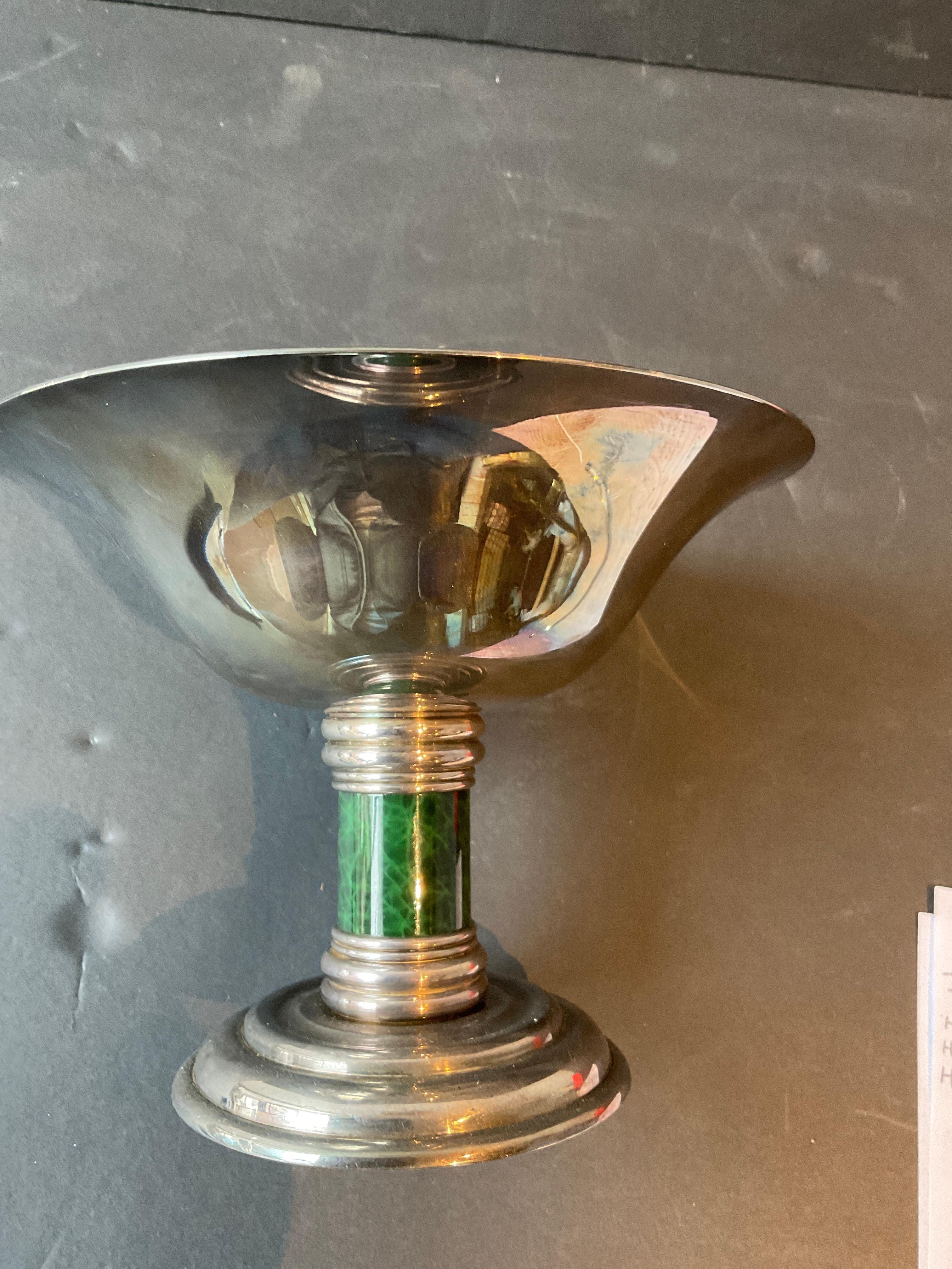 Placcato argento Composta di Puiforcat in Silver Plate in vendita