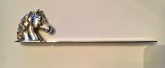 Reed and Barton Silver Plate Horse Head Letter Opener