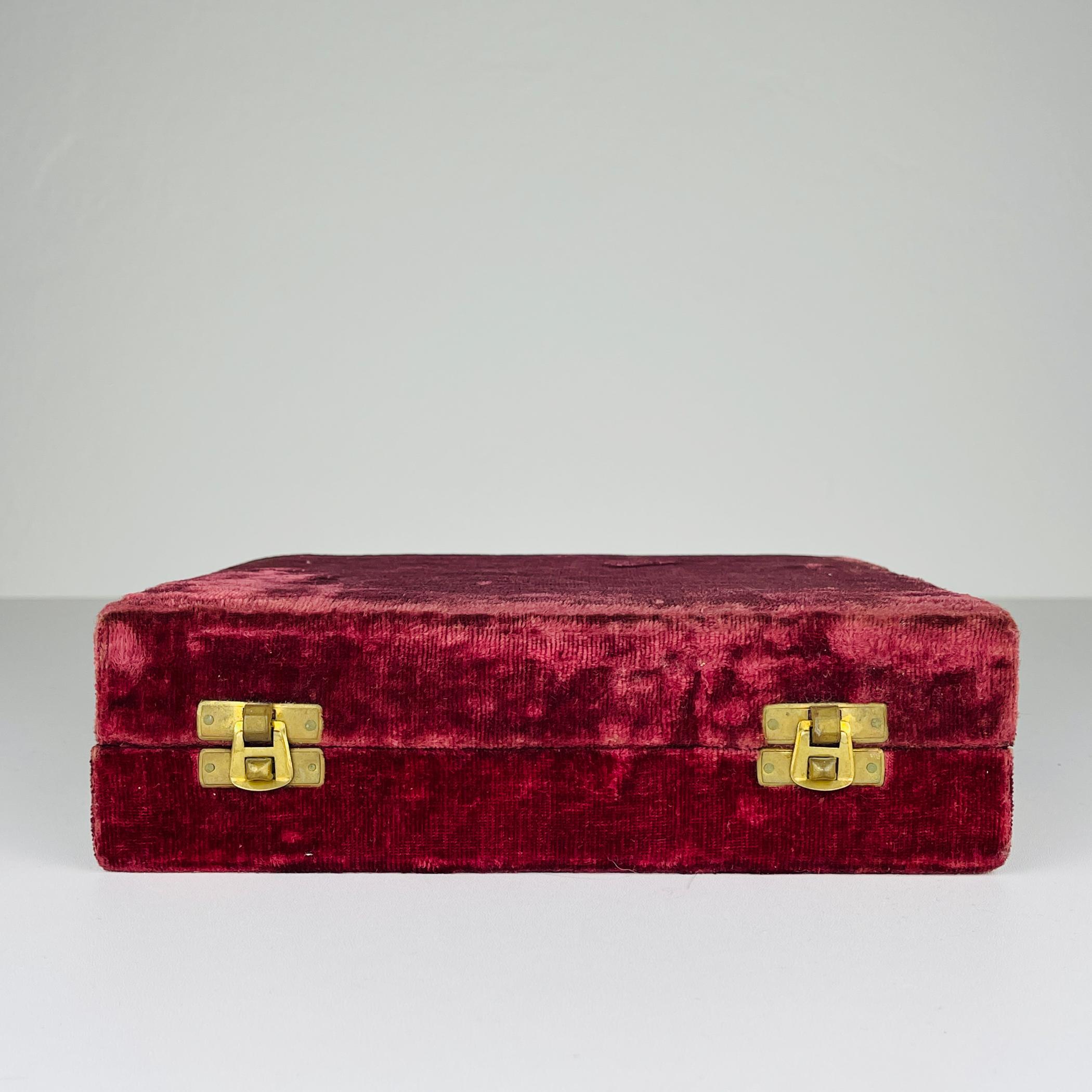 Set di 6 bicchieri e un vassoio in argento in scatola Sheffield Edward, Inghilterra, anni 1890 in vendita 9