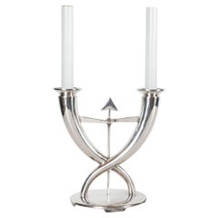 Silver Plate Table Lamp by Gio Ponti for Christofle