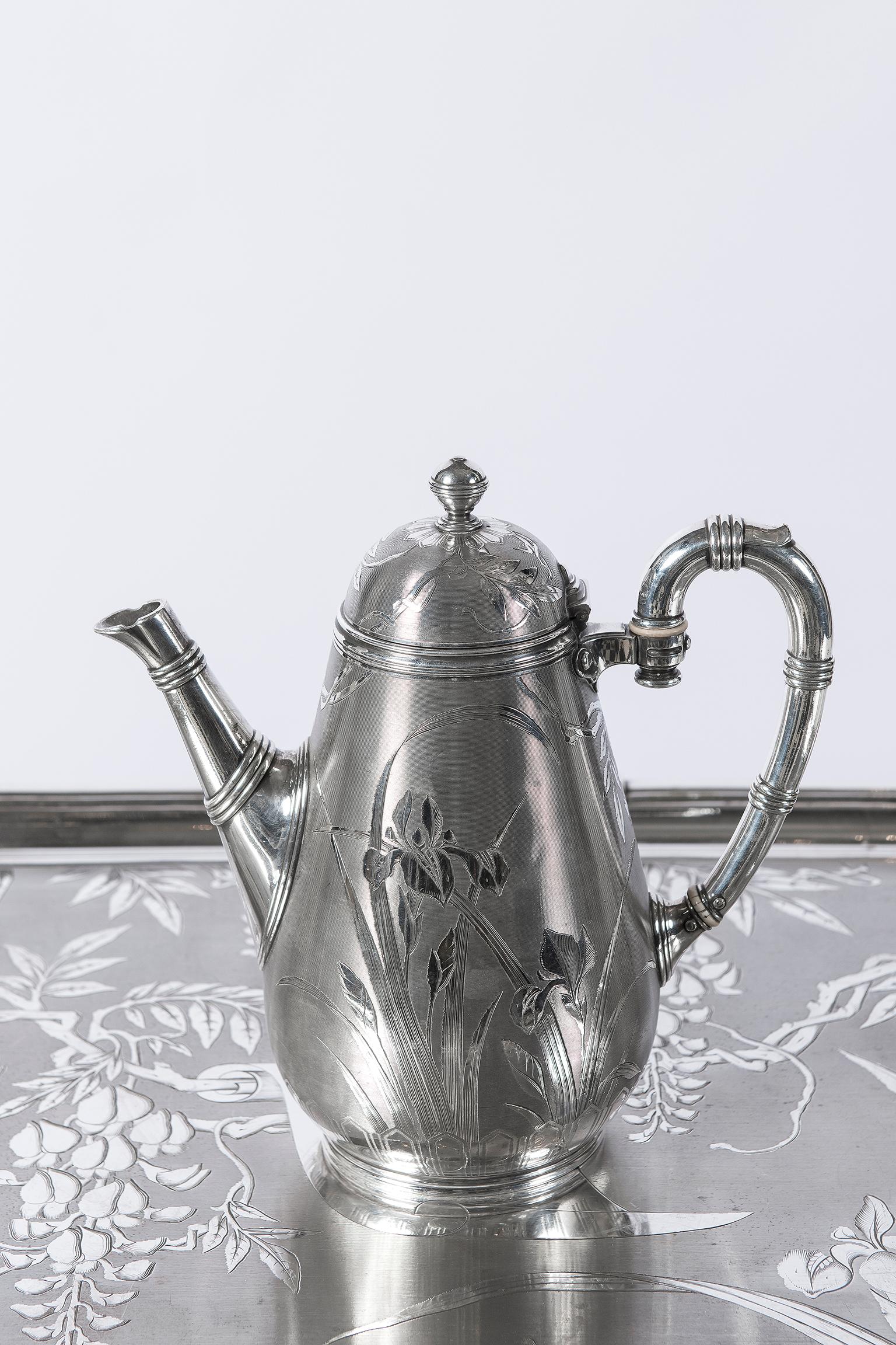 silver plated tea set