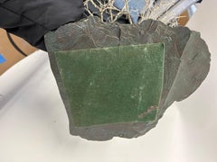 Scultura di un albero in silver plate di Adams