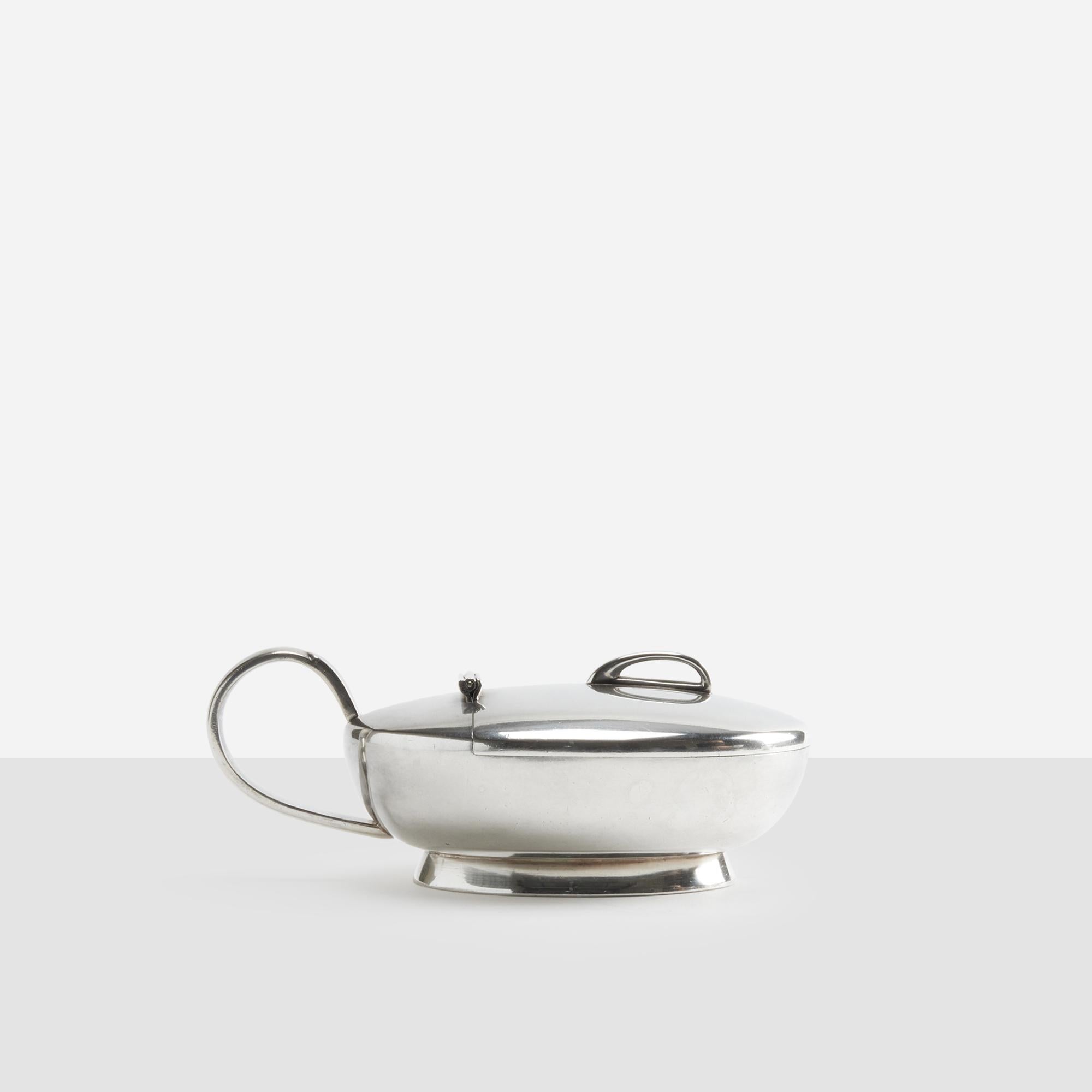 Versilberte Alpacca Zuckerdose und Milchkännchen von Gio Ponti für Fratelli Calderoni im Angebot 4