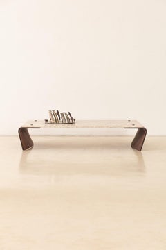 Silver Plated and Rosewood Tea Set by Aurea, 1960s.