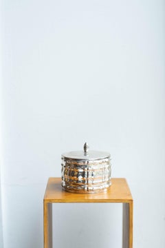 Silver Plated Art Nouveau Hungarian Candy Jar