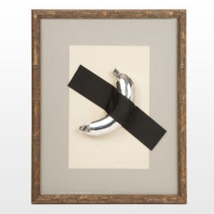 Silver-Plated Banana on Frame: Because Art Shouldn’t Rot
