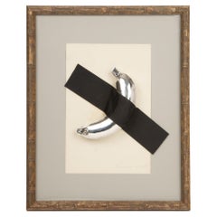 Silver-Plated Banana on Frame: Because Art Shouldn’t Rot