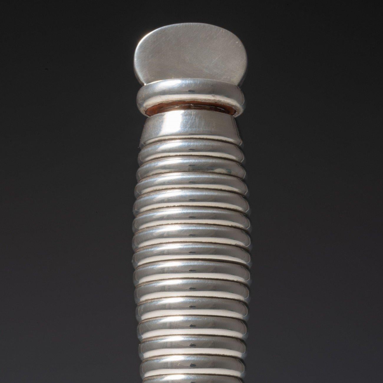 Silver Plated Bell Cocktail Shaker, circa 1960 3