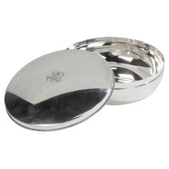 Silver-Plated Biscuit Barrel - Plasait Orfevre