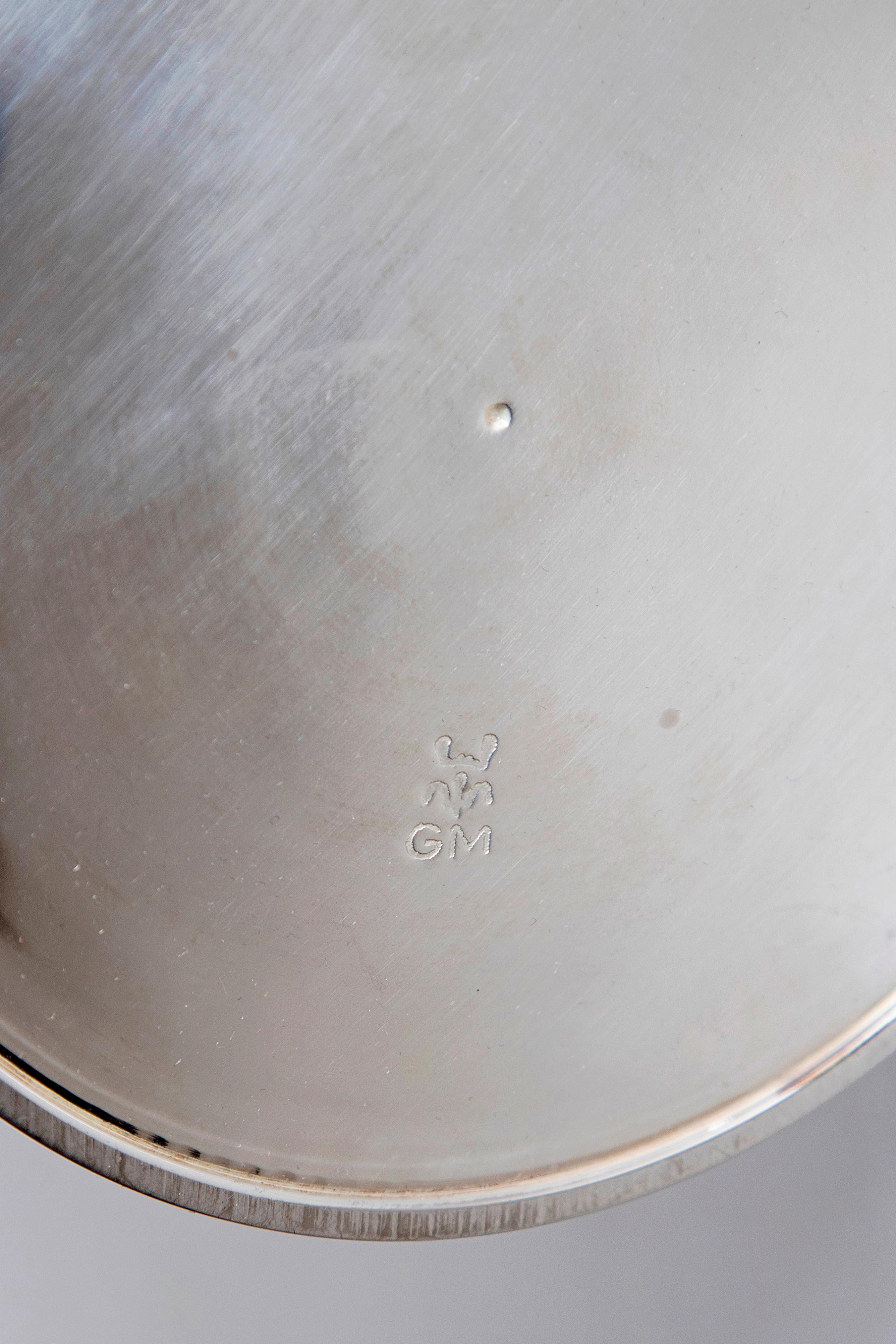 Silver Plated Boston Lighthouse Cocktail Shaker 9