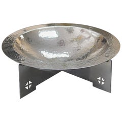 Silver Plated Bowl by Charles Gwathmey and Robert Siegel