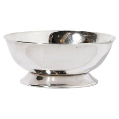 Bol plaqué argent de D.W. Haber and Son NY