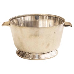 Cuenco plateado diseñado por Gio Ponti para Broggi, años 30