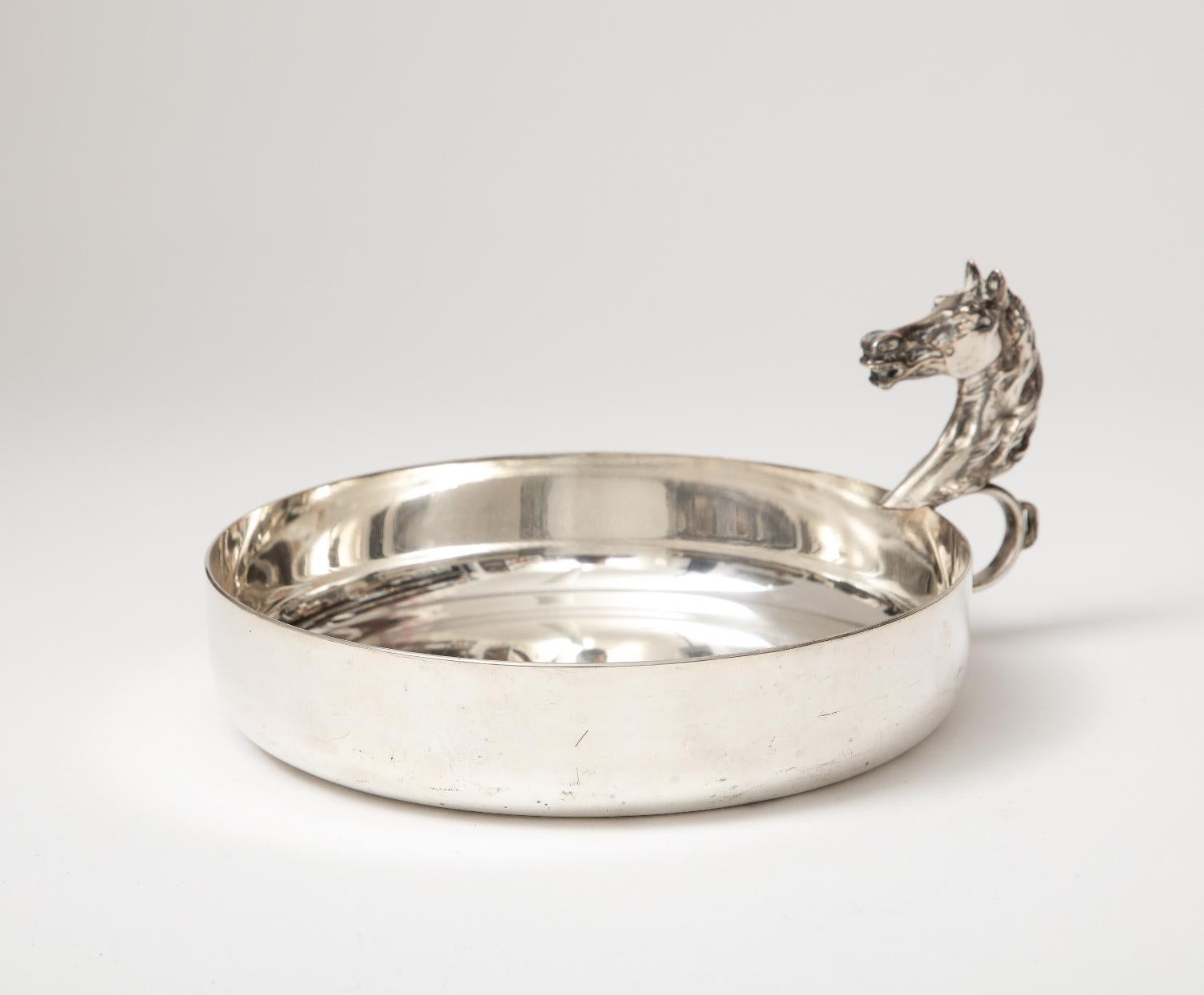 Ciotola placcata in argento alla maniera di Hermes, Francia, 1950 ca. in vendita 3
