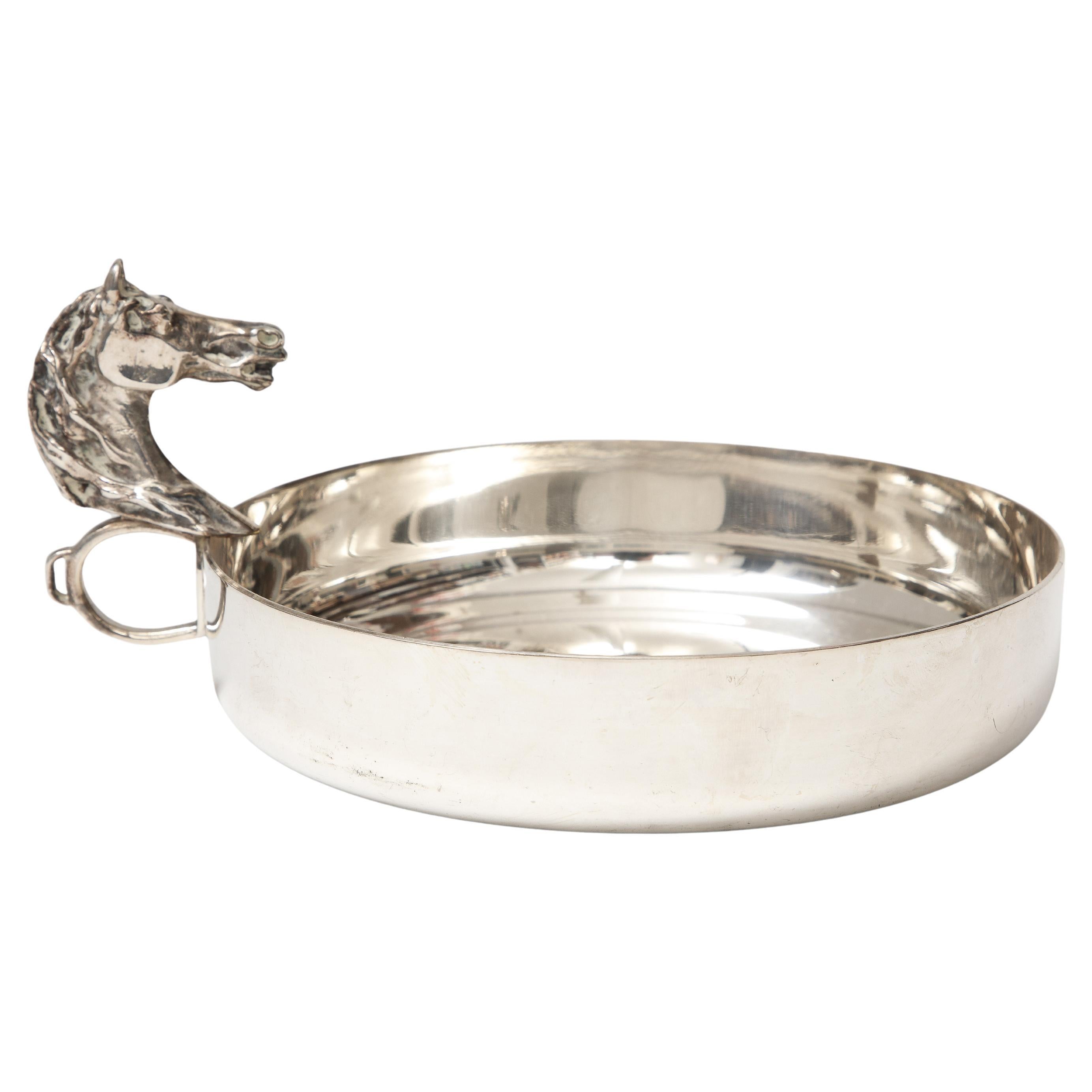 Ciotola placcata in argento alla maniera di Hermes, Francia, 1950 ca. in vendita