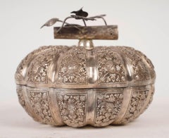 Silver Plated Box, 19th Century, Napoleon III Period.