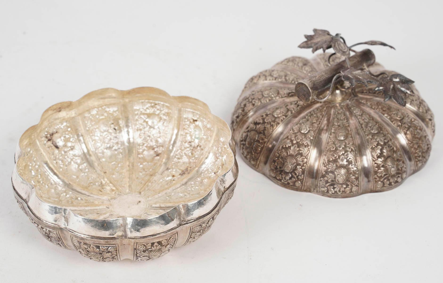 Silver Plated Box, 19th Century, Napoleon III Period. 1
