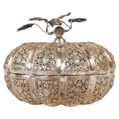 Silver Plated Box, 19th Century, Napoleon III Period.