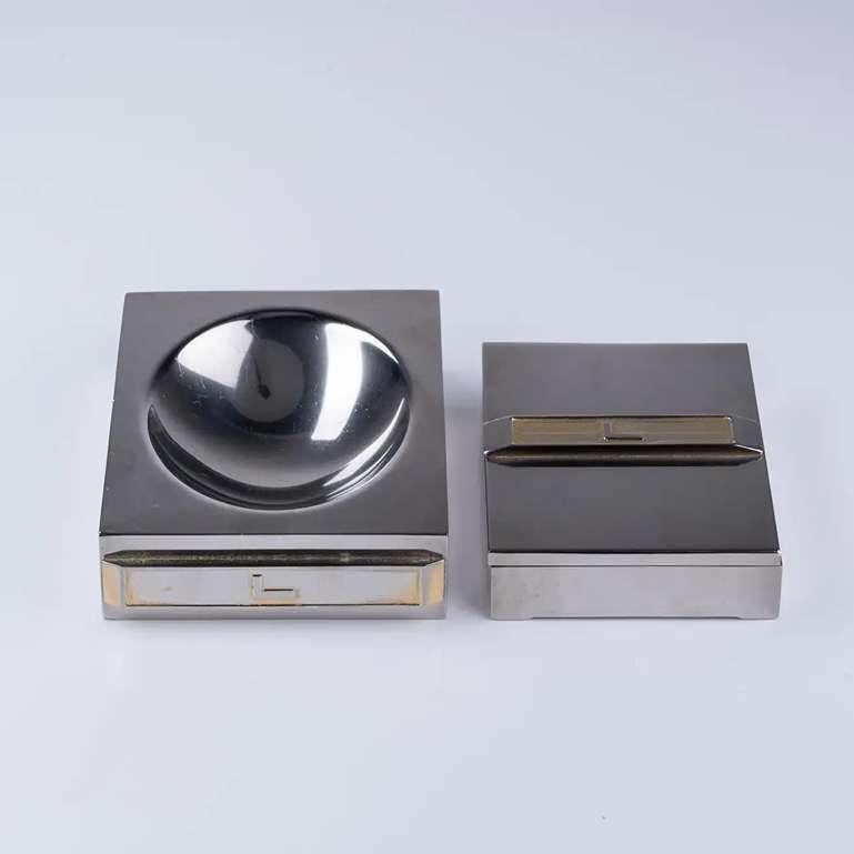 Brass Silver Plated Box and Decorative 