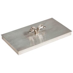 Silver Plated Boxe by Maison Hermes Paris