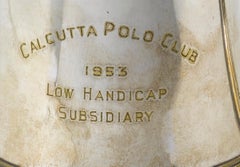 Silver-Plated British Polo Tankard, Circa 1953