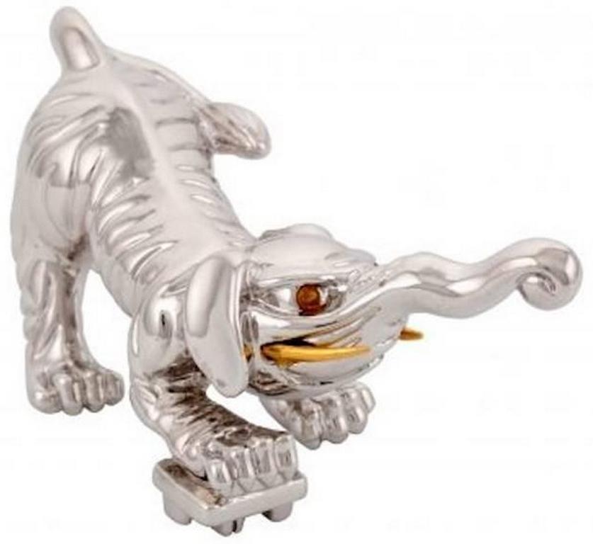 Silver Plated Bronze Baku by John Landrum Bryant In New Condition For Sale In New York, NY