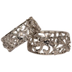 Silver Plated Bronze "Zoo" Bracelet by Franck Evennou, France, 2018