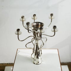 Silver Plated Candleholder Simon by Borek Sipek for Driade