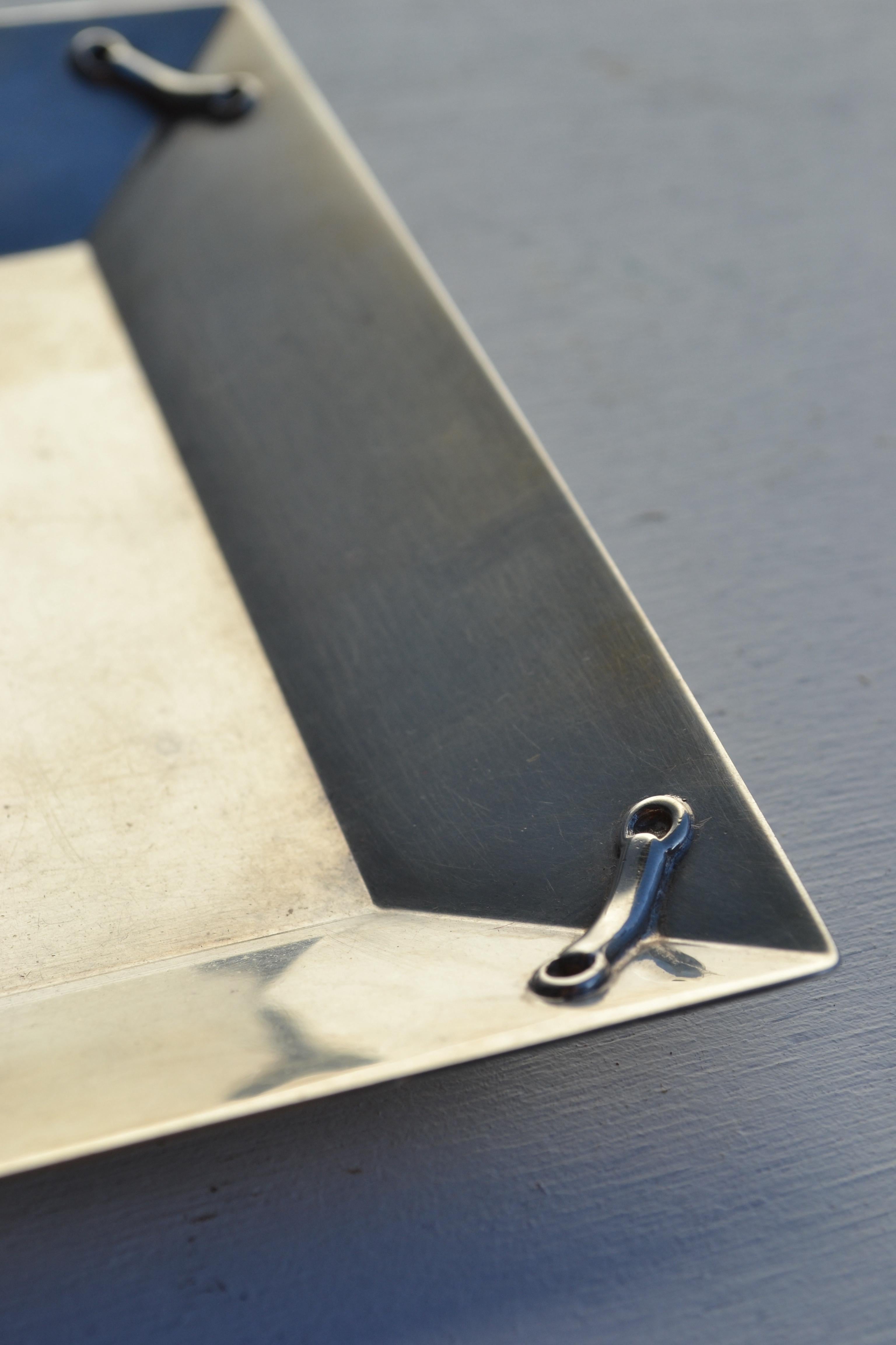 Placcato argento Portachiavi in argento di Christofle, Francia, anni '70