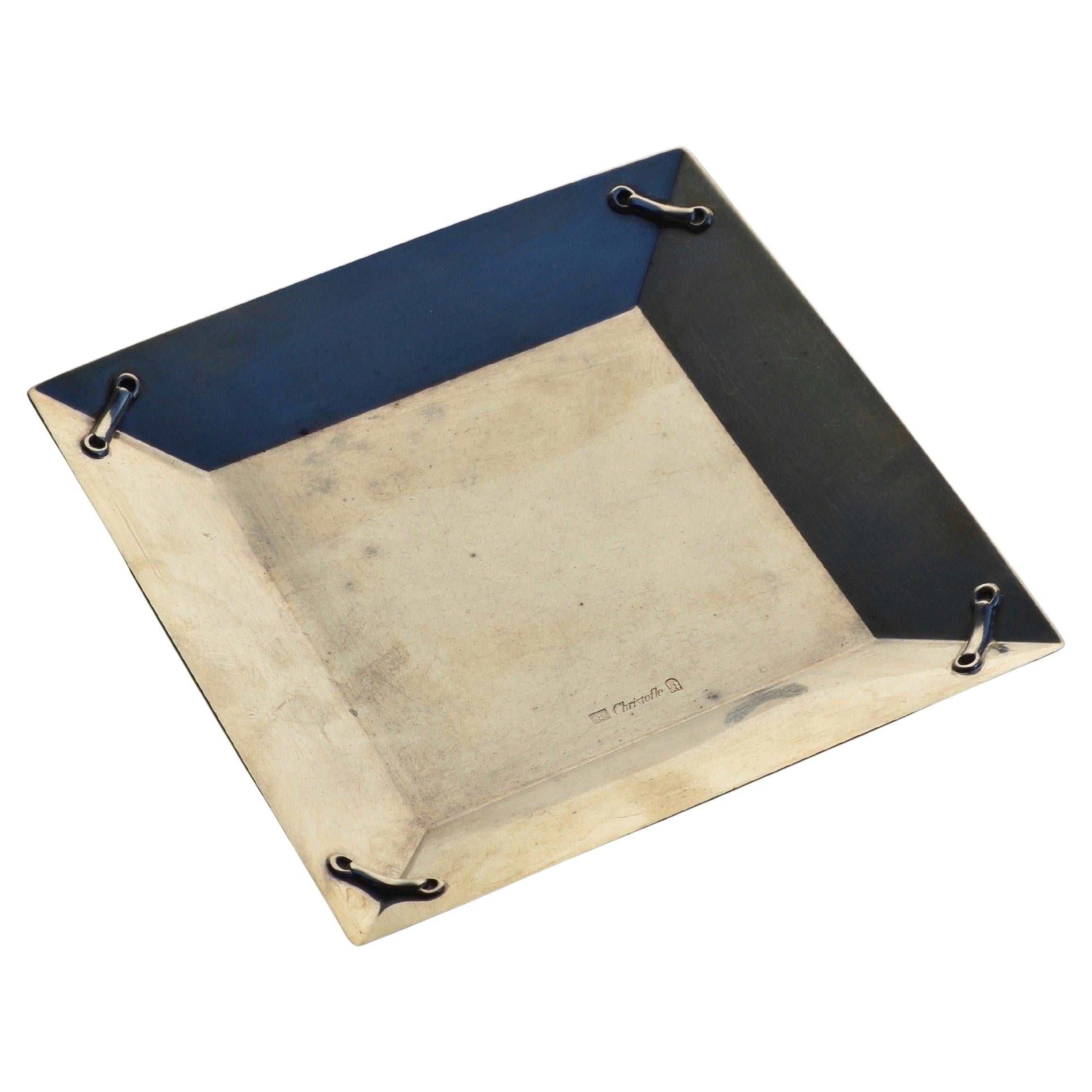 Portachiavi in argento di Christofle, Francia, anni 
70