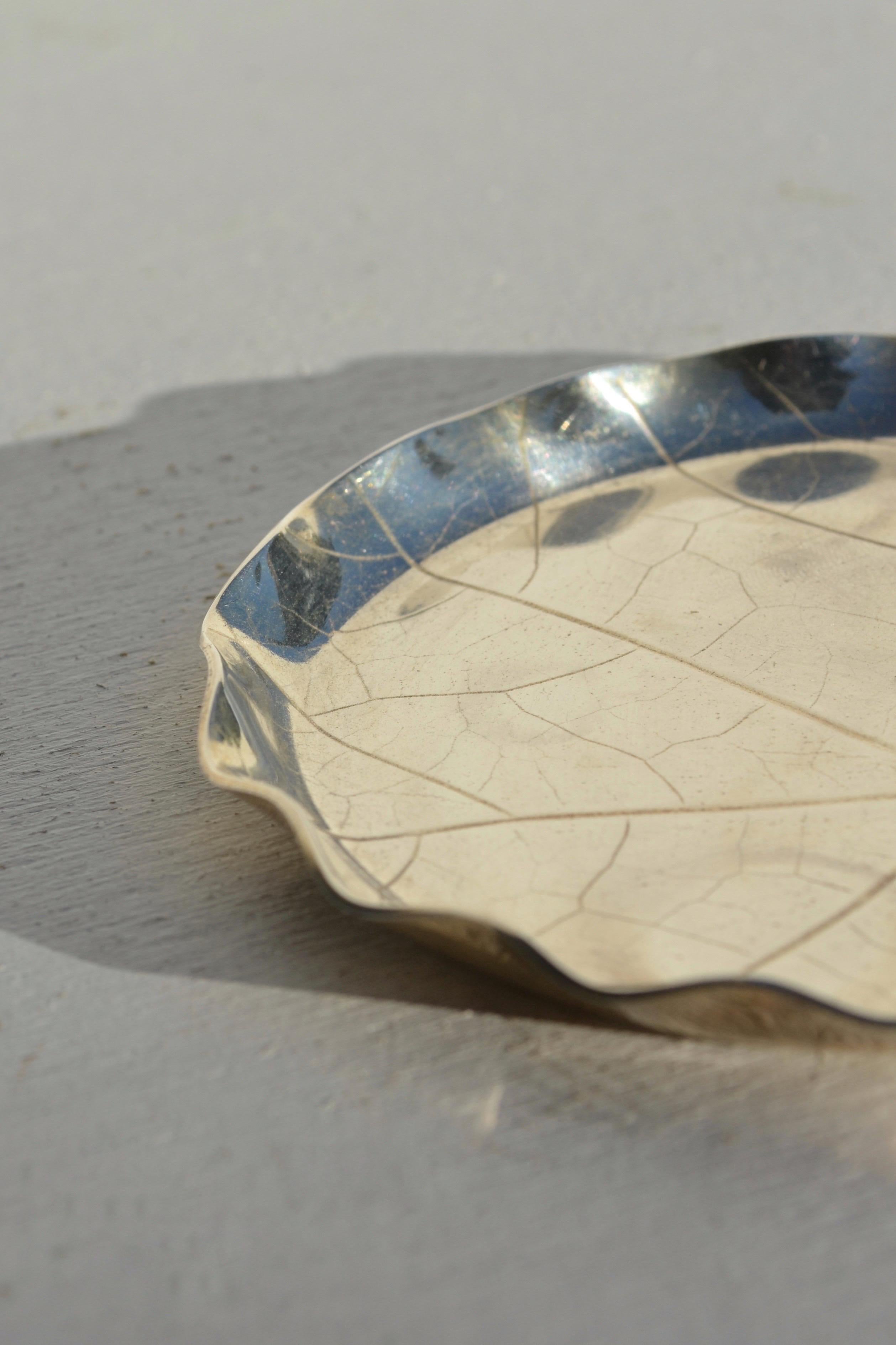 Versilberte Auffangschale von Christofle, Frankreich, um 1970 im Angebot 1