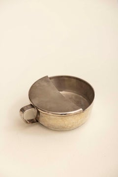 Centro de mesa plateado diseñado por Gio Ponti para Arthur Krupp, años 1930