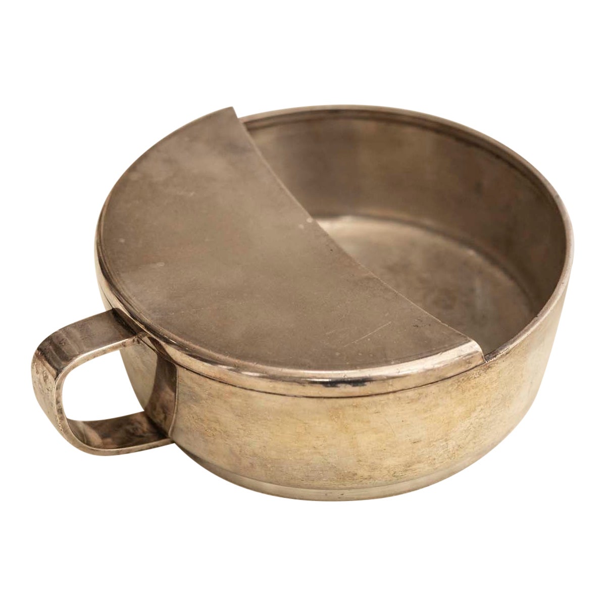 Silver plated centerpiece designed by Gio Ponti for Arthur Krupp, 1930s