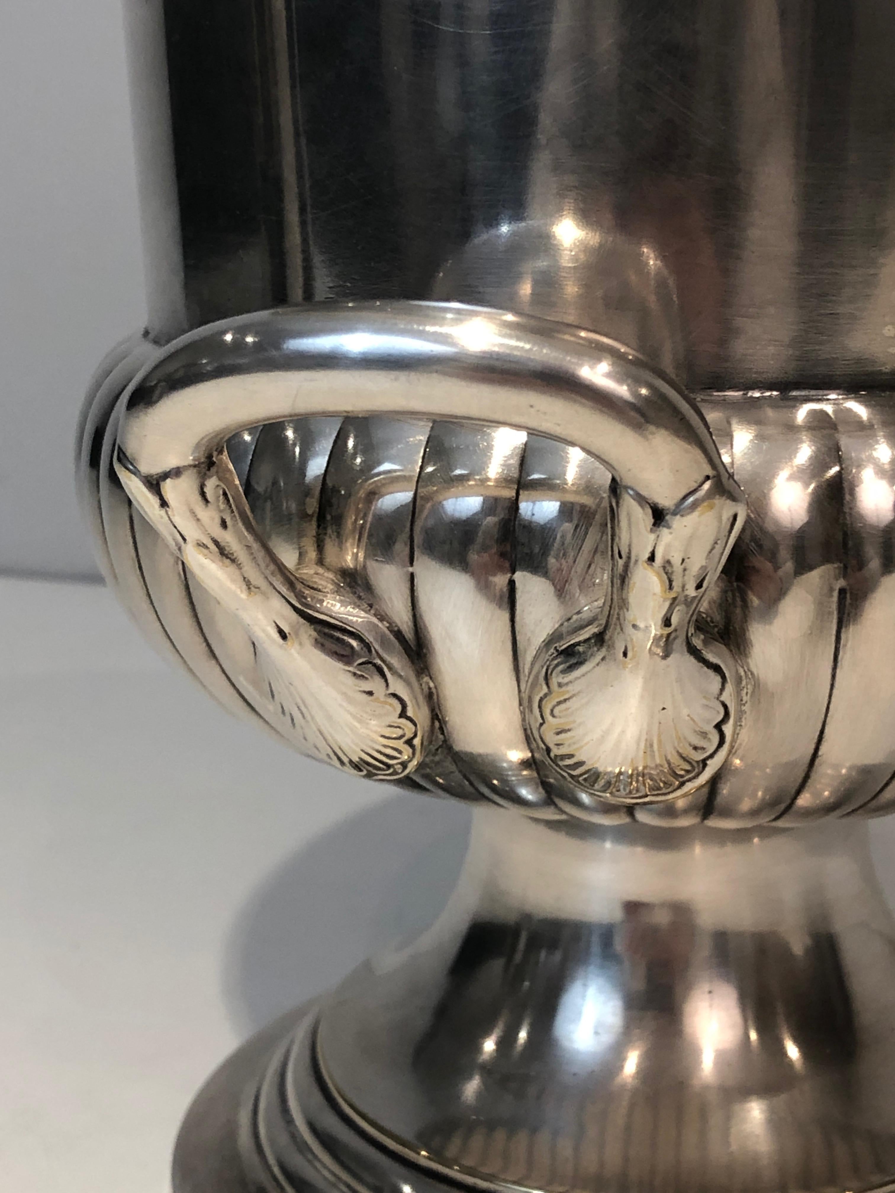 Silver Plated Champagne Bucket, French, Circa 1900 1