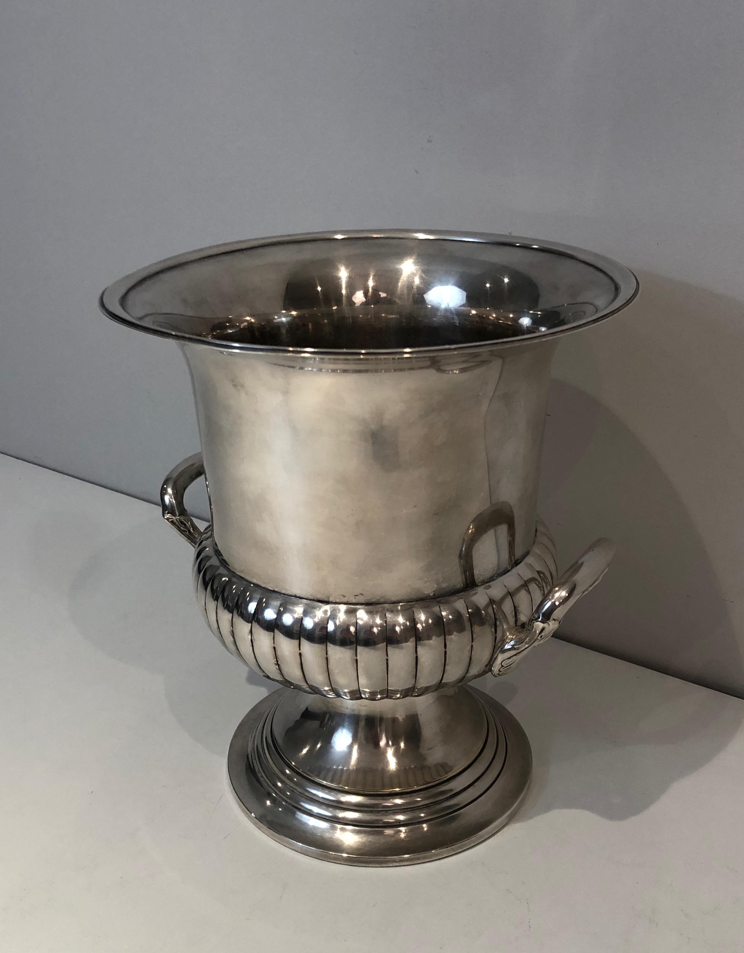 Silver Plated Champagne Bucket, French, Circa 1900 6