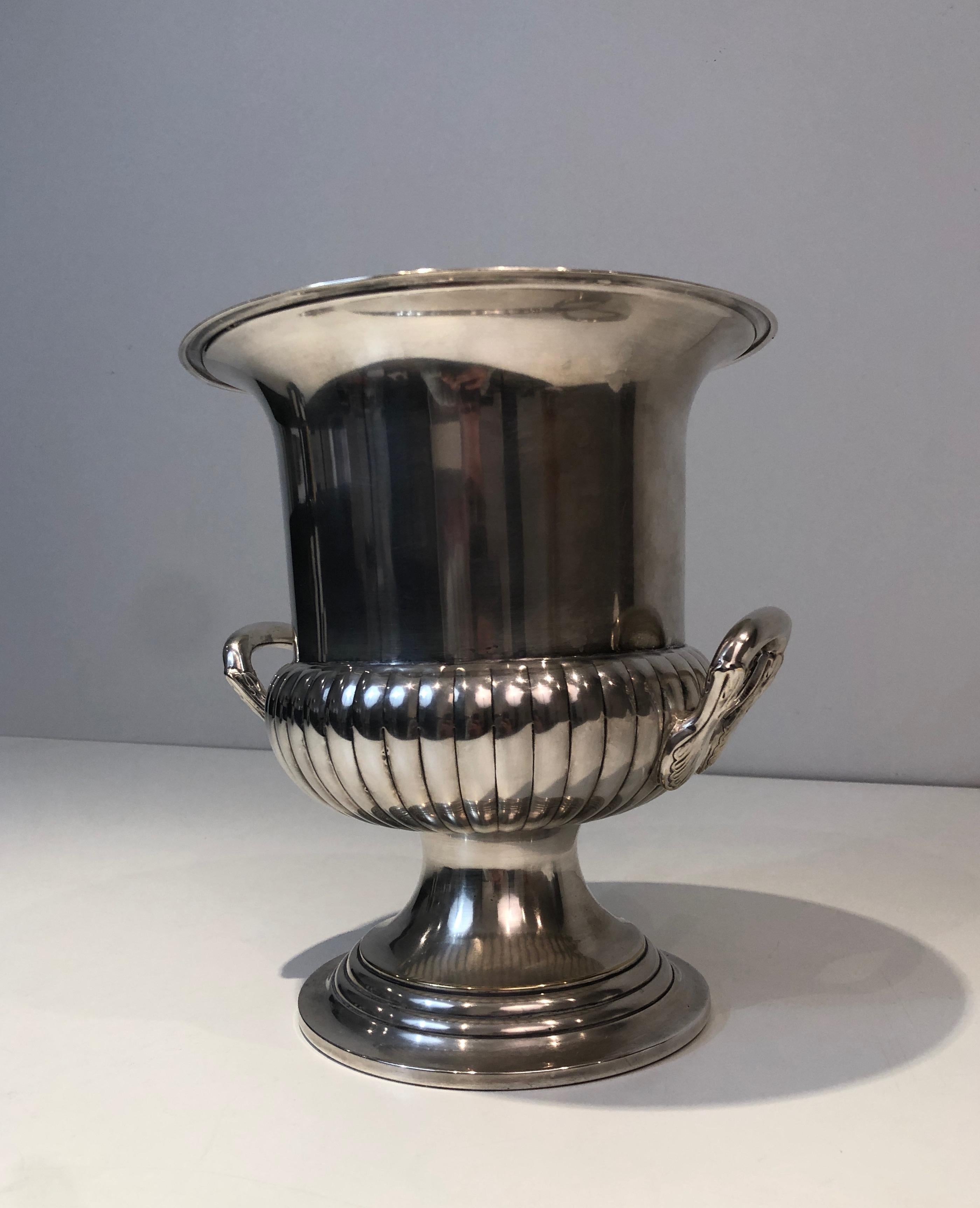 Silver Plated Champagne Bucket, French, Circa 1900 7