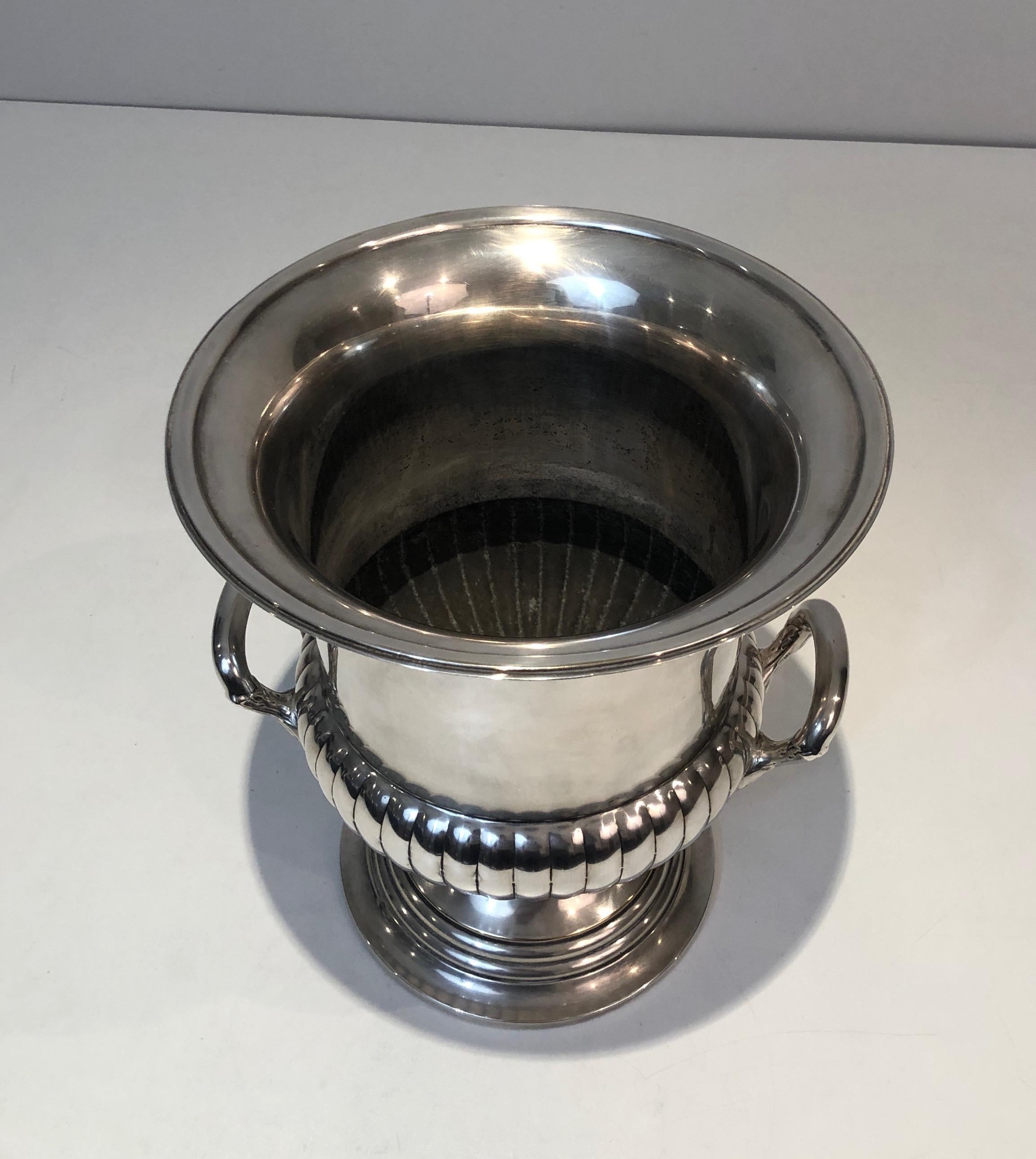 Silver Plated Champagne Bucket, French, Circa 1900 8
