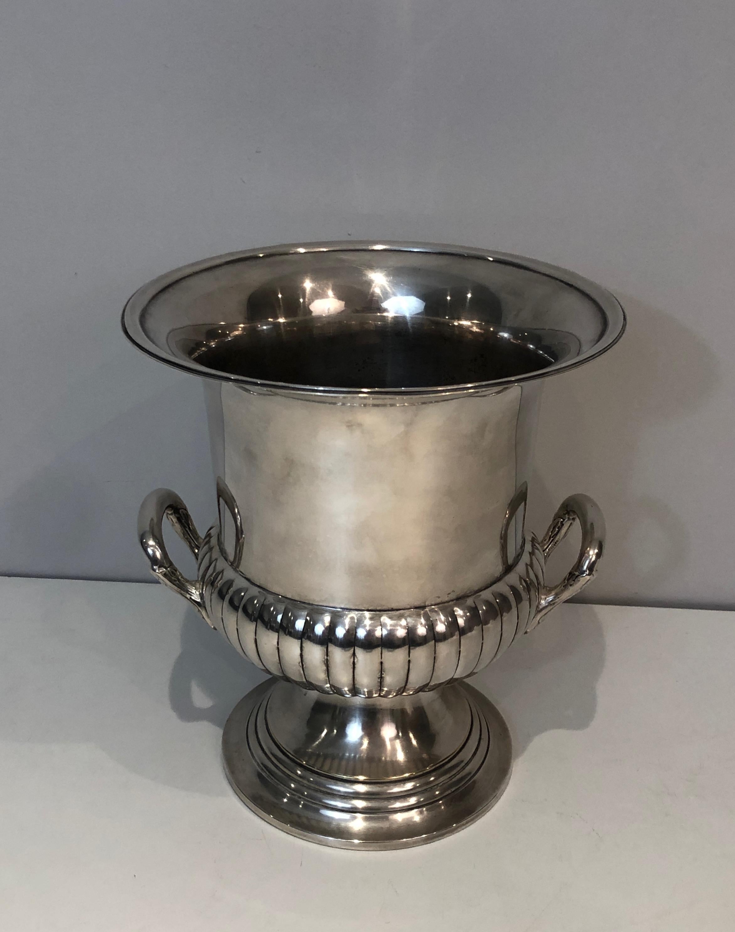 vintage silver plated champagne bucket