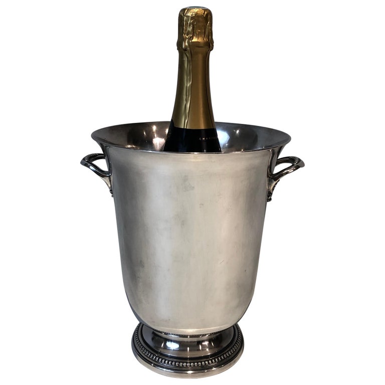 Silver Plated Champagne Bucket - 80 For Sale on 1stDibs | modern champagne  bucket, silver plated wine bucket, baccarat ice bucket double bay