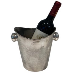 Silver Plated Champagne Bucket. French. Circa 1930 Silver Plated Champagne Bucket. French. Circa 1930