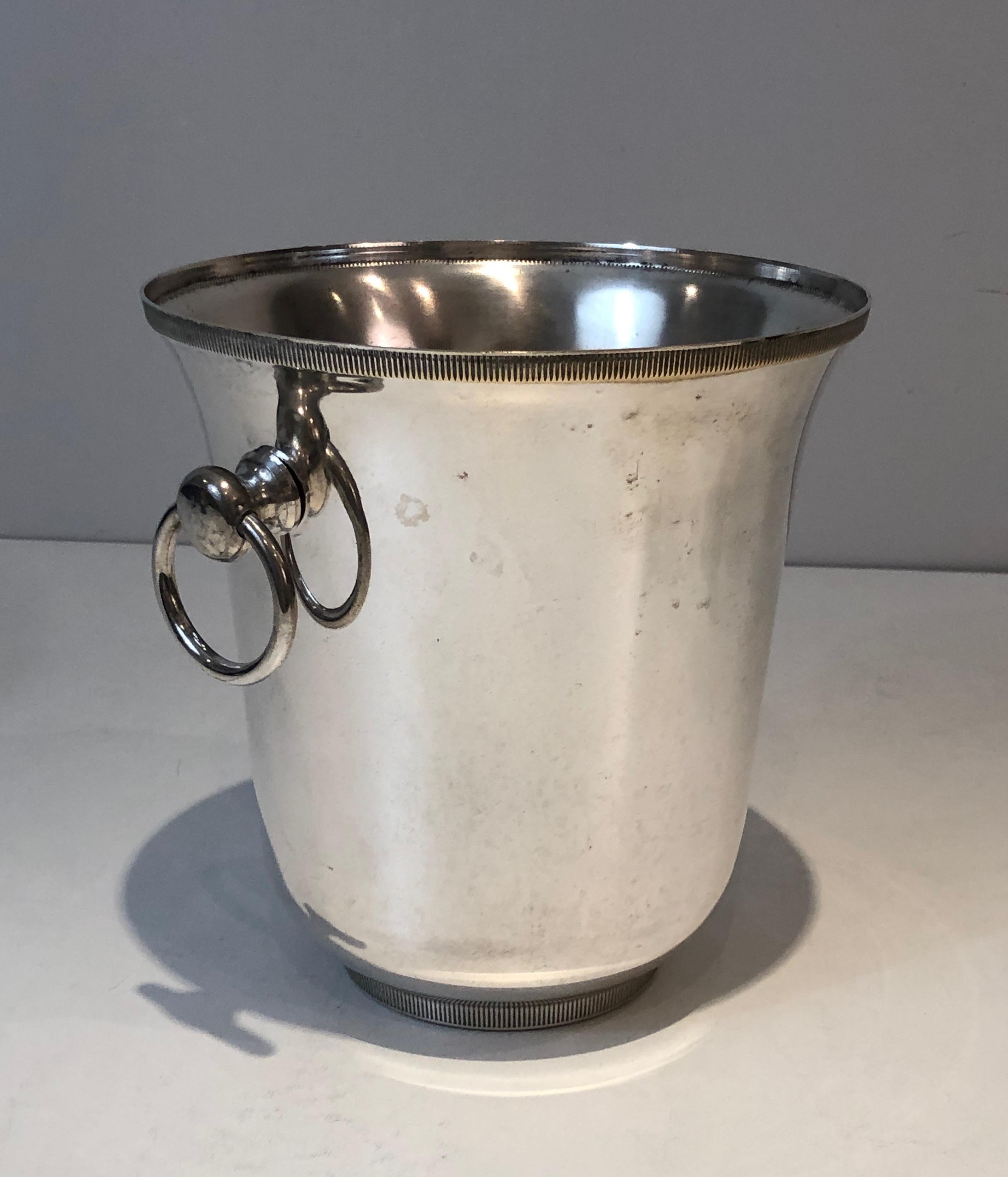 Silver Plated Champagne Bucket, French, circa 1940 5