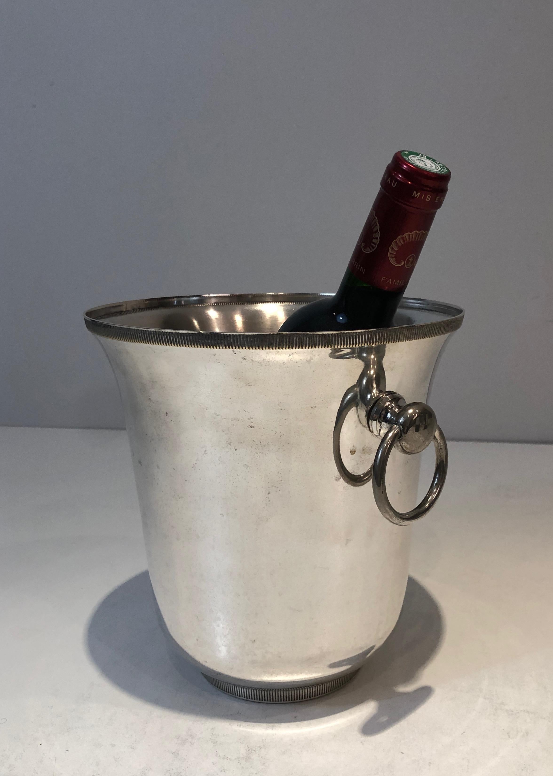 Silver Plated Champagne Bucket, French, circa 1940 6