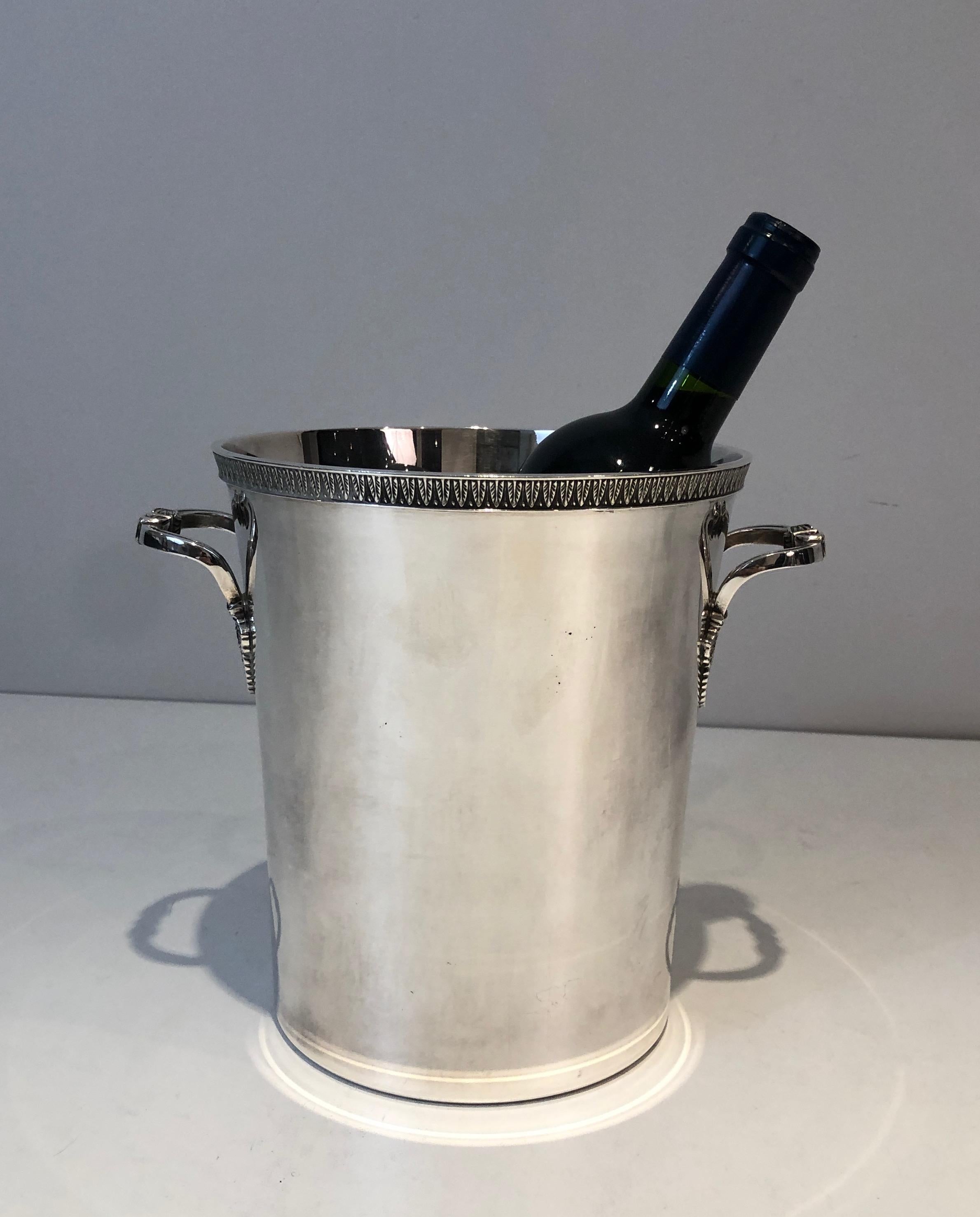 Silver Plated Champagne Bucket, French, circa 1940 7