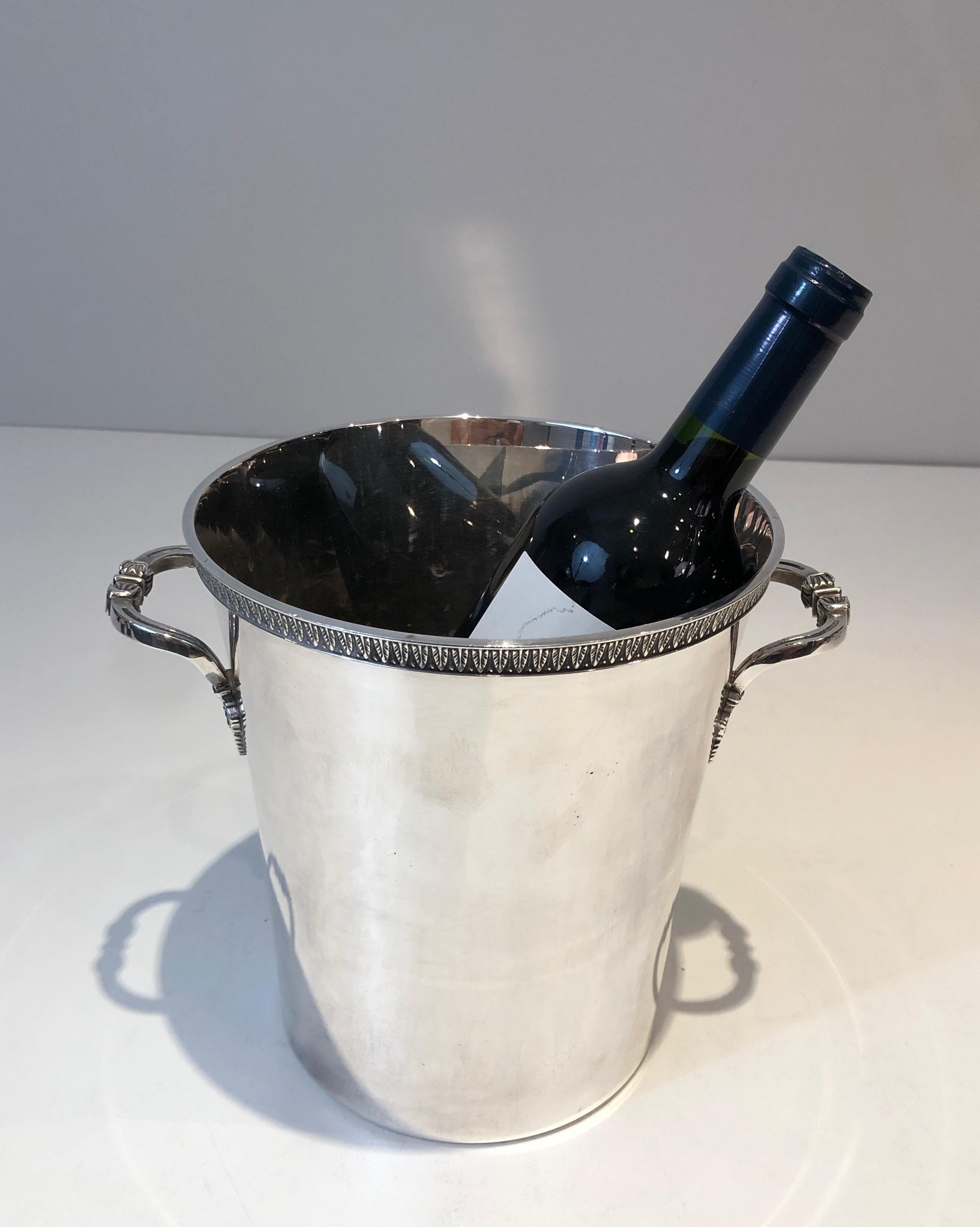 Silver Plated Champagne Bucket, French, circa 1940 8