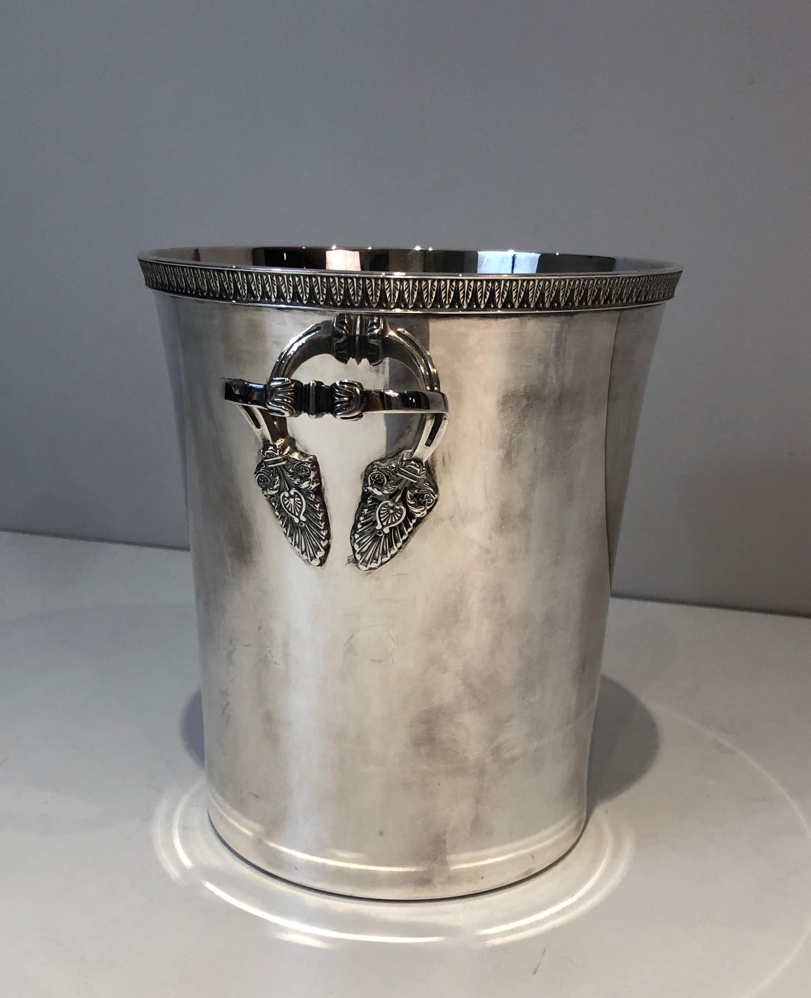 Silver Plated Champagne Bucket, French, circa 1940 11