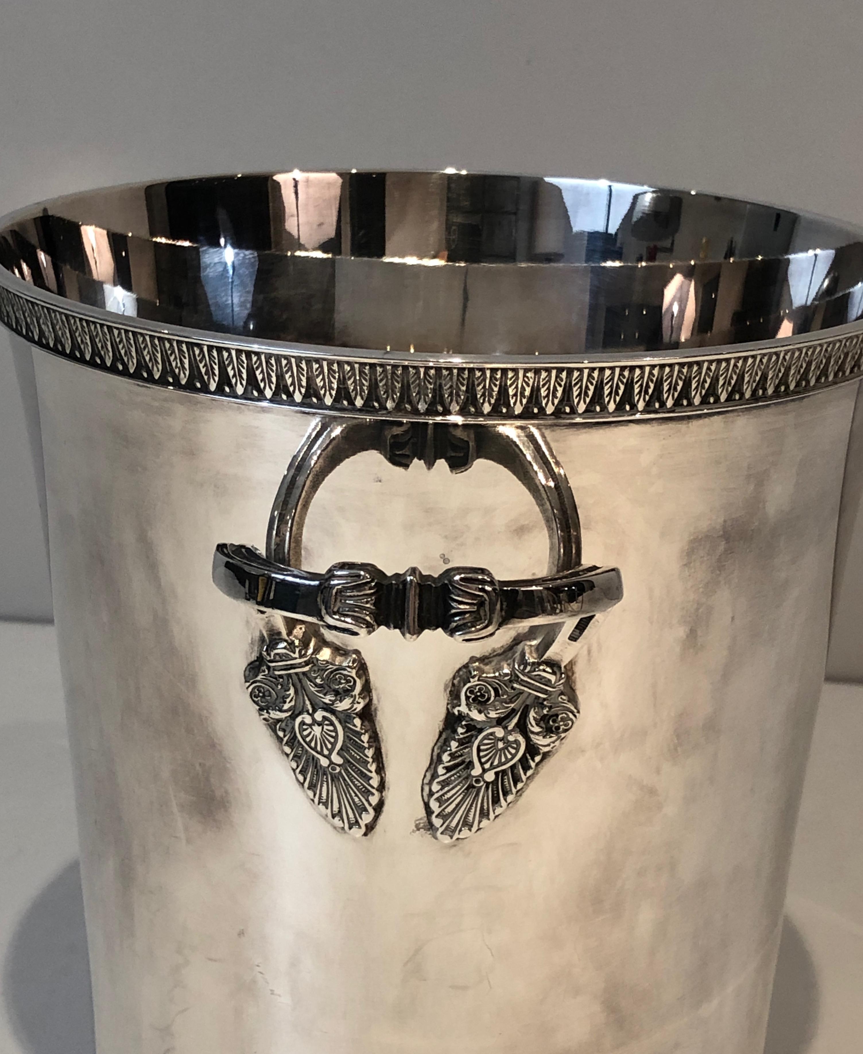Silver Plated Champagne Bucket, French, circa 1940 12